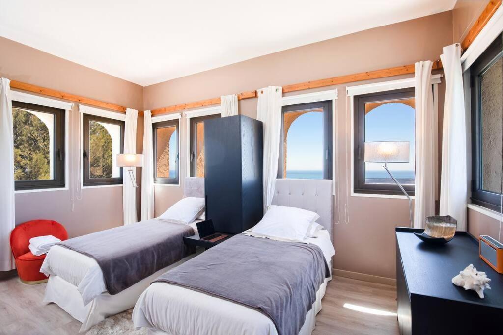 Le Castel Rose Super Cannes, Face Aux Iles De Lerins Vallauris Buitenkant foto