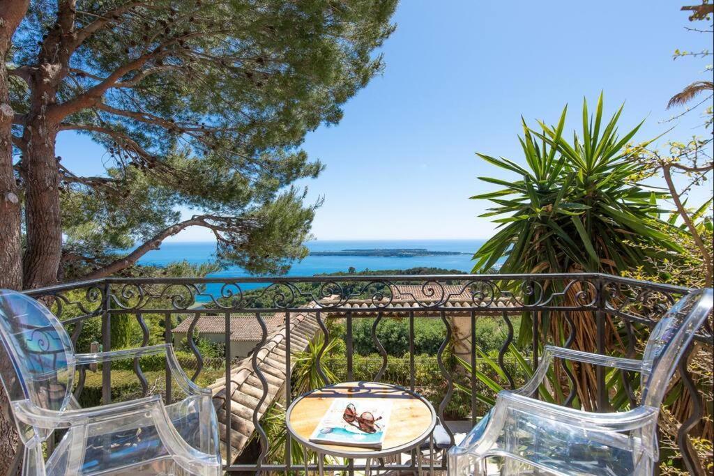 Le Castel Rose Super Cannes, Face Aux Iles De Lerins Vallauris Buitenkant foto
