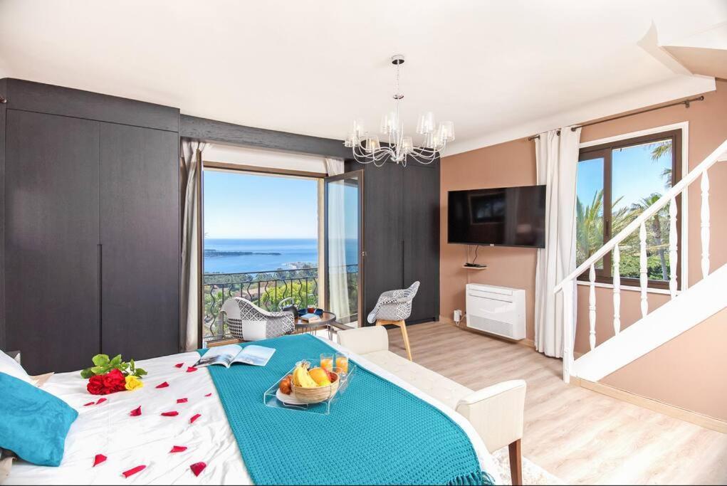 Le Castel Rose Super Cannes, Face Aux Iles De Lerins Vallauris Buitenkant foto